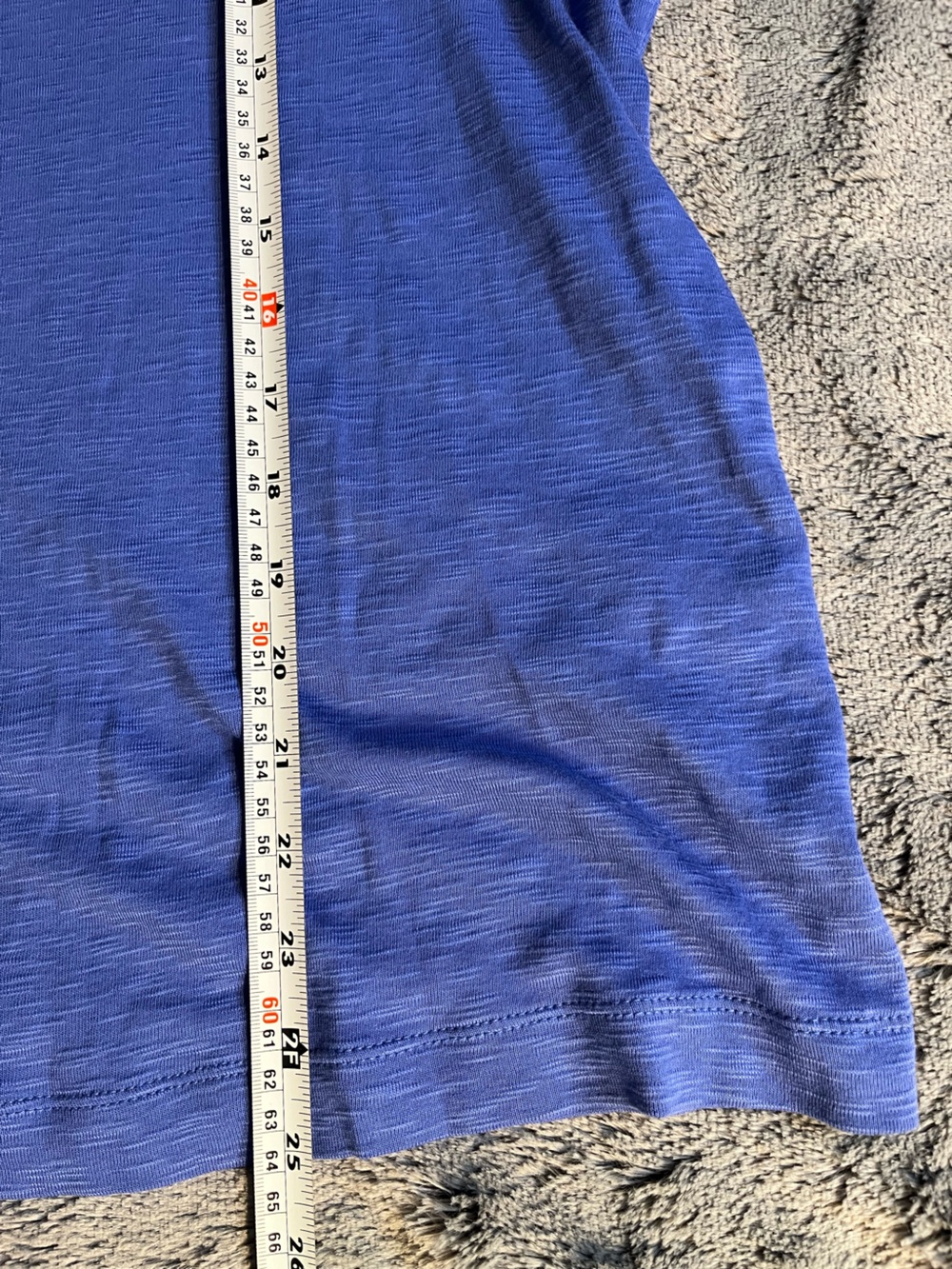 J.Jill Pima V-Neck Blue Short Sleeve Tee Size 2X - Picture 7 of 9